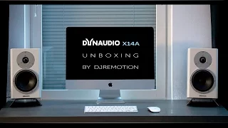 Unboxing Dynaudio Excite X14A active speakers
