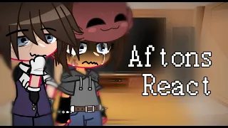 FNaF || aftons react to the future || credits in desc