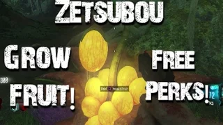 Zetsubou how to get free perks! Grow a fruit plant EASY guide! Eat a fruit grown from a plant trial!