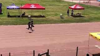 Mboma and Masilingi 100m dash | Namibian Grand Prix | 15 Jan 2022