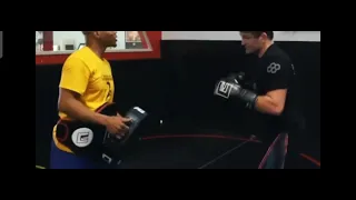 Jake Paul And Ben Askren Training For April. (Exclusive Footage)