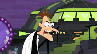 Doofenshmirtz - planty the potted plant - Phineas and Ferb: being agent for 2 minutes straight