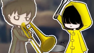 When mom isn't home || Little Nightmares || Mono and Six