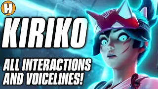 Overwatch 2 - ALL Kiriko Interactions, Unique Kill Quotes and Voice Lines!