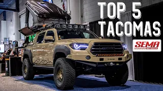 Top 5 Tacomas of SEMA 2019 | + New Product Reveals!