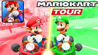 Mario Kart Tour [iPhone]  -Mario vs. Luigi Tour-  FULL Walkthrough