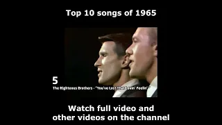 Top 10 songs of 1965