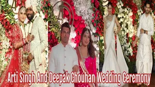 Arti Singh And Deepak chouhan Wedding Ceremony | #artisingh #deepakchouhan #weddingceremony