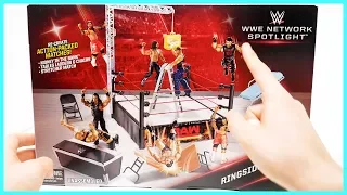 WWE Ringside Mayhem Playset Toy Unboxing, Review & Construction!!