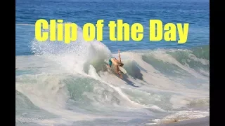 Backside wrap to 360 shuvit with Professional Skimboarder Austin Keen - skimboard Clip of the day!