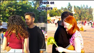 Hugging 🫂 strangers Prank in Bombay || Dare challenge prank || Delhiite prankster|| Star Khan