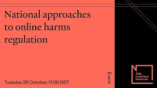 National approaches to online harms regulation