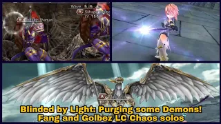 DFFOO Global: Blinded by Light: Purging some Demons! Fang and Golbez Lost Chapter Chaos solos