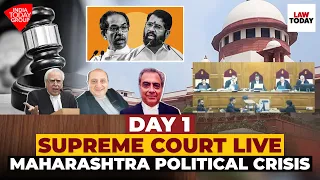Supreme Court Live | Maharashtra crisis | Arguments on merits | CJI Chandrachud led 5-judge bench