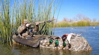 First Solo KAYAK DUCK HUNT This Season (Texas Public Land)