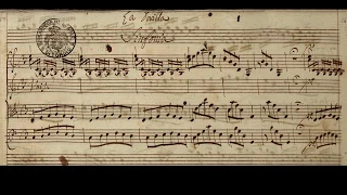 VIVALDI | Dorilla in Tempe, RV 709 | Sinfonia e Coro | Partly autograph manuscript