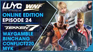 WNF x OC Online EP 24 - Tekken 7 Top 8 Binchang, WayGamble, MYK, Conflict220