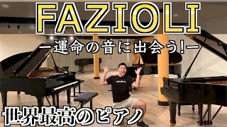 【FAZIOLI】世界最高級ピアノのファツィオリを弾きまくる〜運命の音に出会う〜