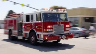 Fire Trucks and Ambulances Responding Compilation Part 24