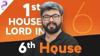 1st house Lord in 6th House in Vedic Astrology by Punneit | House Lord Series