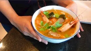 Tom Yum Goong Recipe ต้มยำกุ้ง - Hot Thai Kitchen!
