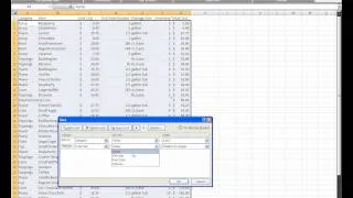 05- Excel 2007- Sorting, Grouping, and Filtering Cells