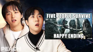 Koreans React To Disaster Movie Clichés US/KOREA | Peach Korea