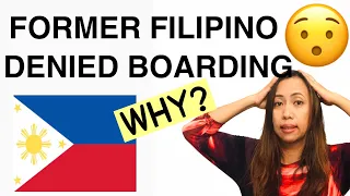 🇵🇭PHILIPPINES TRAVEL UPDATE | WARNING TO FORMER FILIPINOS  | WHAT YOU MUST DO