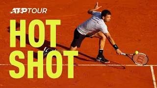 Hot Shot: Dimitrov Strikes Sublime Volley In Monte-Carlo