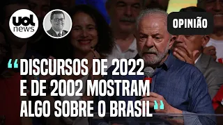 Tales: Discurso de Lula parecido com o de 2002 mostra que Brasil andou para trás com Bolsonaro