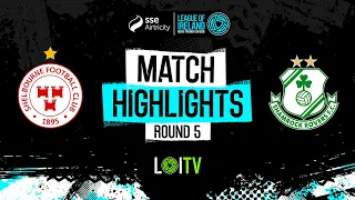 SSE Airtricity Men's Premier Division Round 5 | Shelbourne 0-0 Shamrock Rovers | Highlights