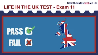 🇬🇧 Life in the UK Test 2023 - EXAM 11 UPDATED - British Citizenship practice tests 🇬🇧