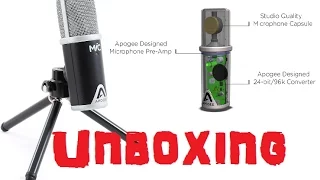 Apogee MiC 96k Unboxing ios mac os windows