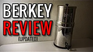 Berkey Water Filter Honest Review After 2 Years of Use! (2.25gal Big Berkey vs 1.5gal Travel Berkey)