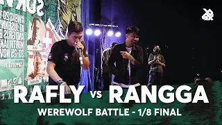 RAFLY vs RANGGA | Werewolf Beatbox Championship 2018 | 1/8 Final