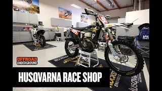 Husqvarna Race Shop Visit