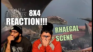 Game of Thrones S8 E4 "The Last of the Starks" - Rhaegal Scene!!!