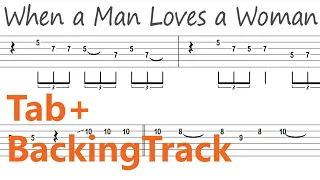 Michael Bolton - When a Man Loves a Woman / Guitar Tab+BackingTrack