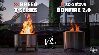 Which Smokeless Fire Pit Is Best? | Breeo Y-Series vs Solo Stove Bonfire 2.0