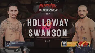 UFC 4 Online Holloway vs Swanson