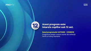 PRO TV ident marcaj 12 Acțiune-Comedie 2022-prezent