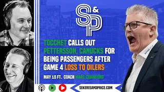 Marc Crawford on Tocchet calling out "5-6 passengers" after Game 4 loss, EP40, Canucks breakdowns