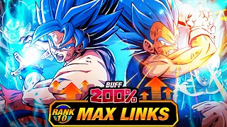 ARRIVING ON GLOBAL! LEVEL 10 LINKS 100% RAINBOW STAR LR GOD GOKU & GOD VEGETA! (DBZ: Dokkan Battle)