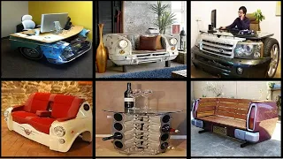 30+ Awesome Furniture Ideas from Used Car Parts.