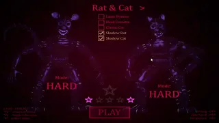 FNAC 3 but better shadow rat and cat hard mode Complete