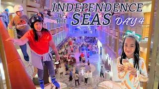 Independence Of The Seas Day 4 | Sea Day Activities | The Last Night