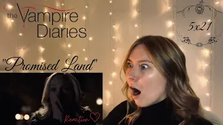 The Vampire Diaries 5x21 - "Promised Land" Reaction