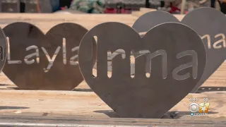 Names of Uvalde victims etched in steel hearts on cross made in their memory