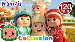 Noël à la ferme | Chansons pour Bébés | CoComelon Le coin des Animaux de JJ - Comptines