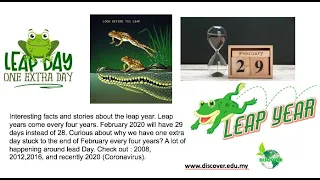 Leap Year 29 February 2020